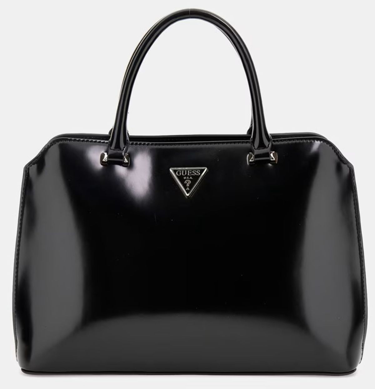 Bolso acabado charol con cremallera Arnela Guess de El Corte Inglés