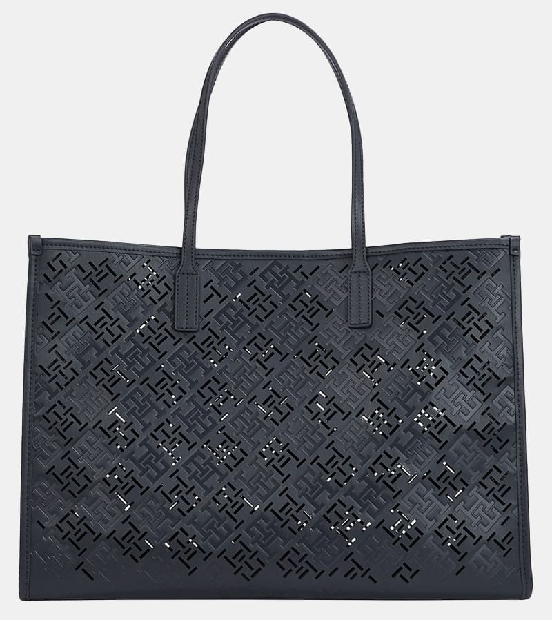 El bolso estilo tote en color azul marino con iniciales de Tommy Hilfiger en El Corte Inglés