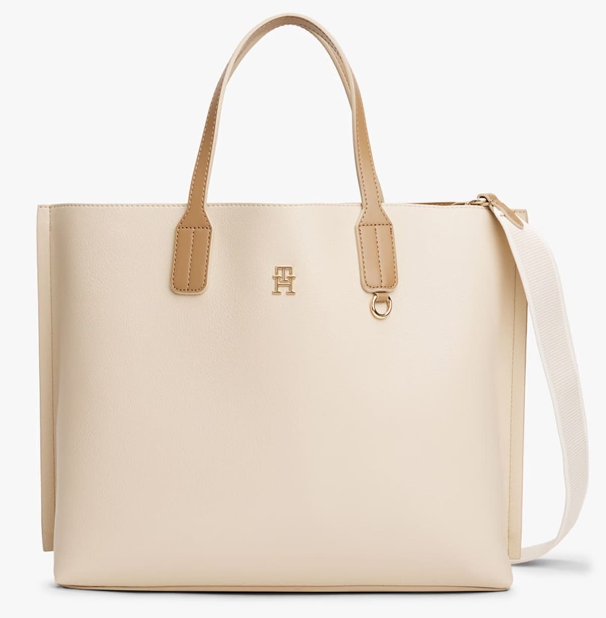 El bolso estilo satchel con logotipo de Tommy Hilfiger en El Corte Inglés