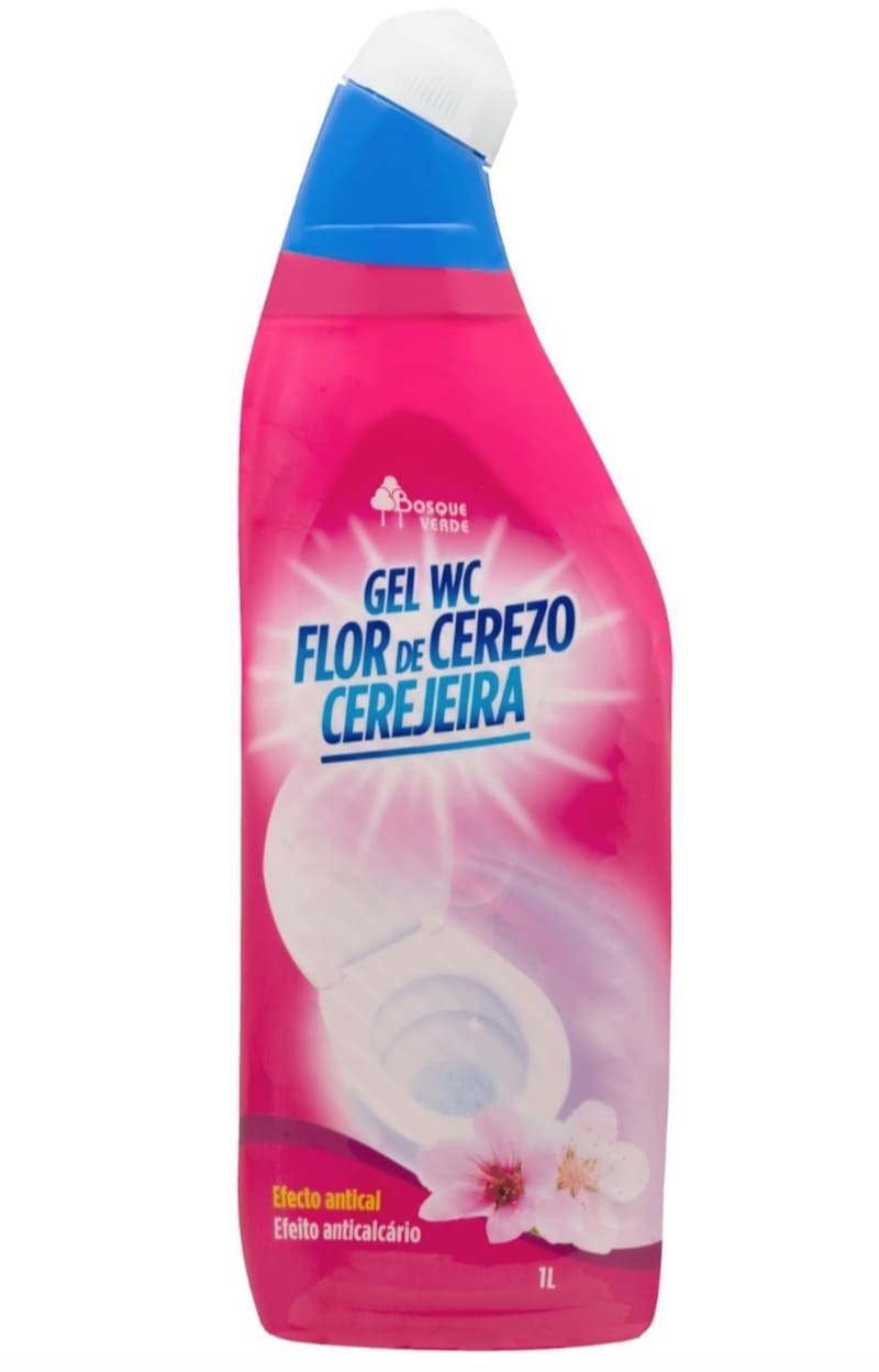 Limpiador WC Flor de Cerezo Bosque Verde en gel