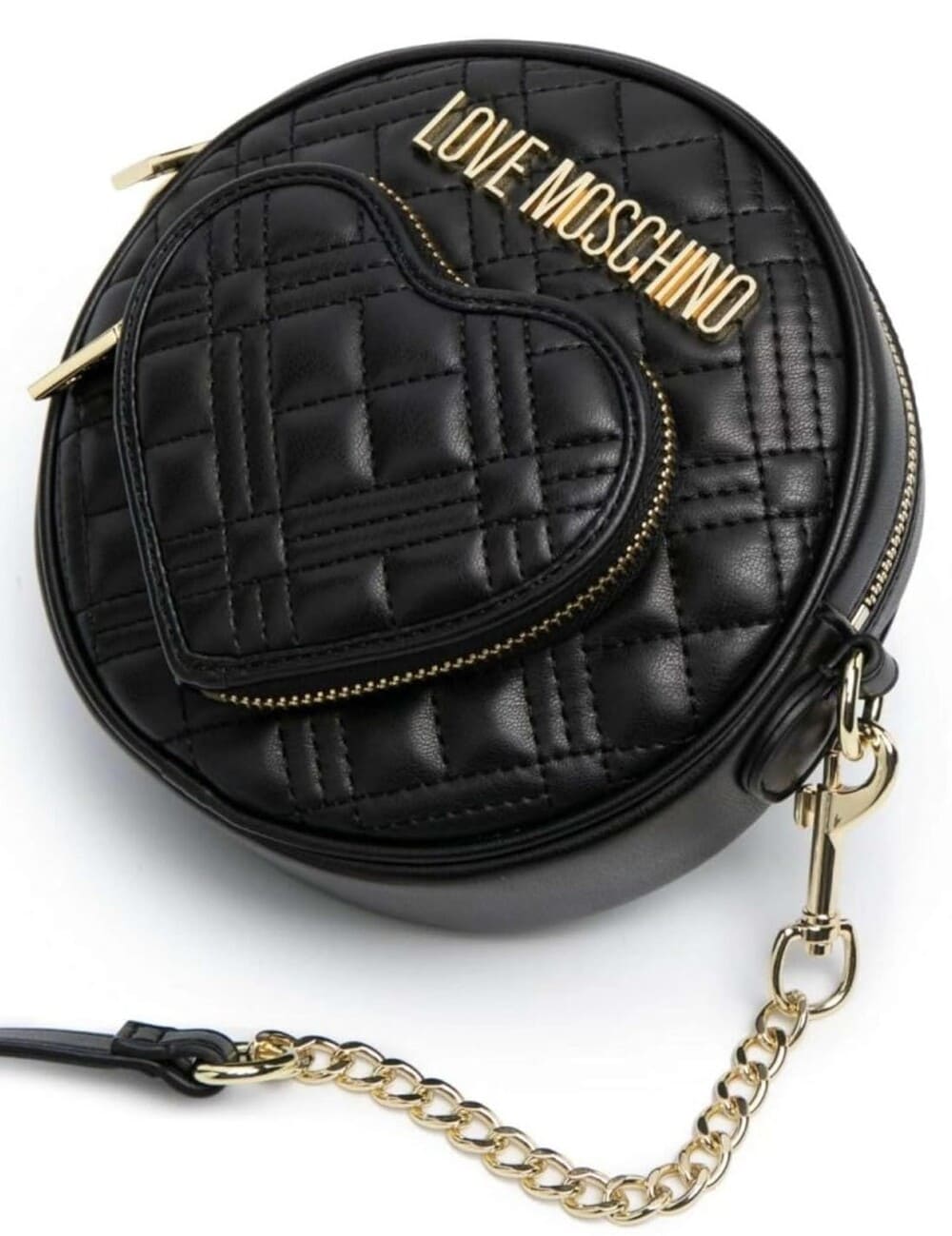 Bolso de hombro redondo Love Moschino