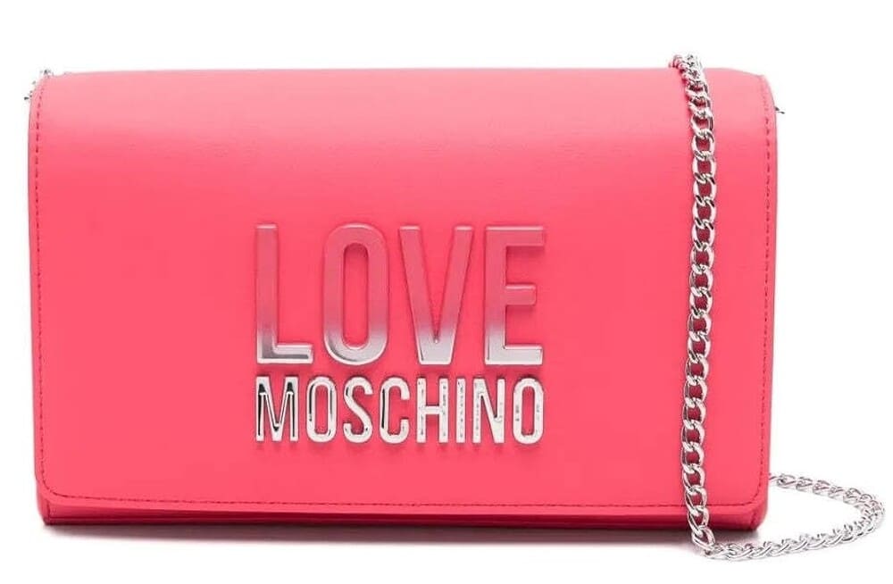 Bolso de mano rectangular Love Moschino