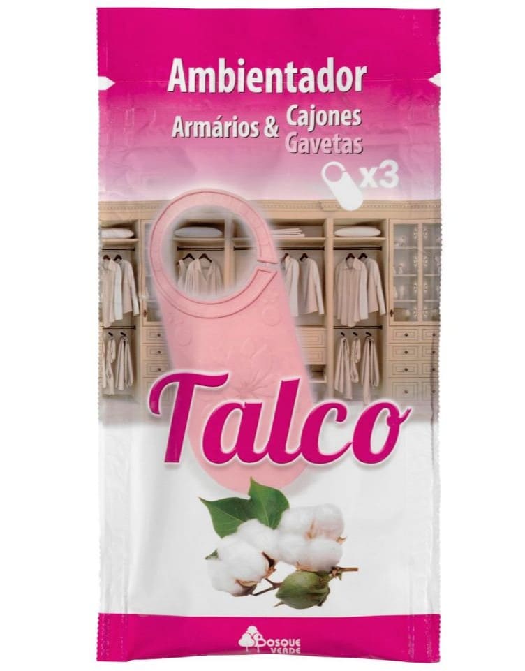 Ambientador Talco Bosque Verde