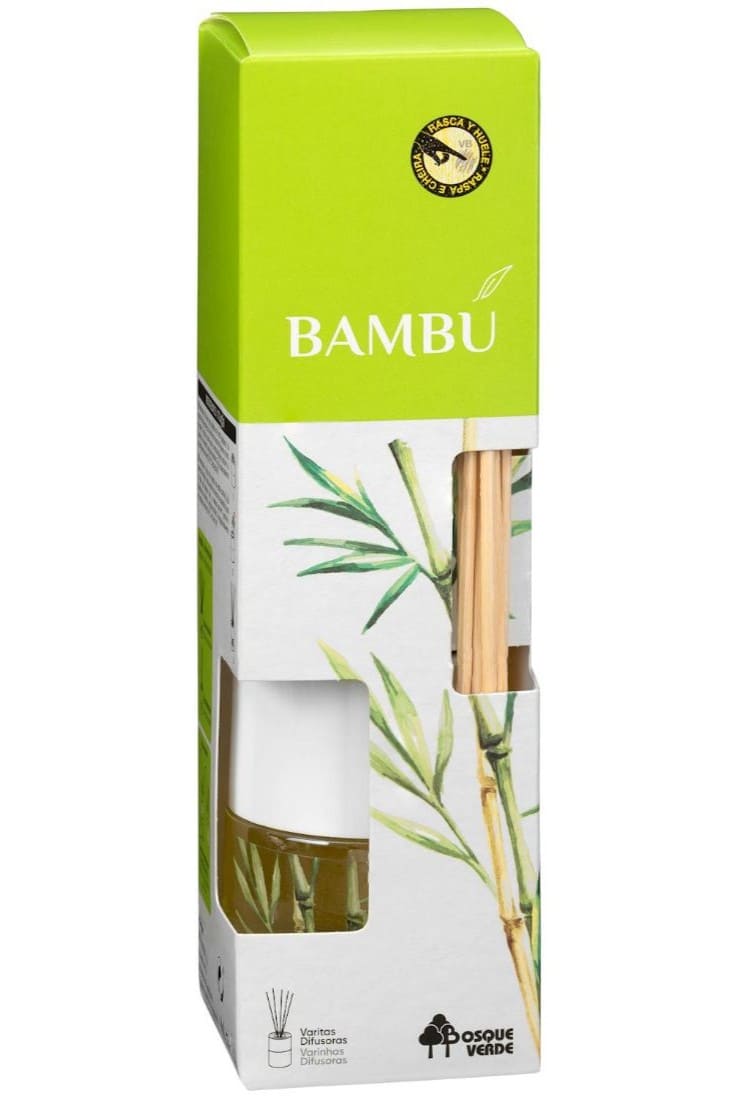 Ambientador varitas Bambú Bosque Verde