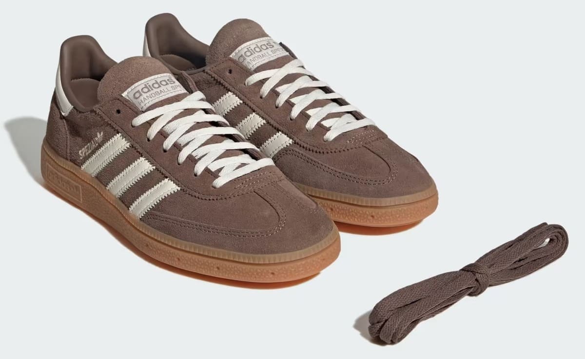 Las zapatillas Handball Spezial en color marrón de Adidas