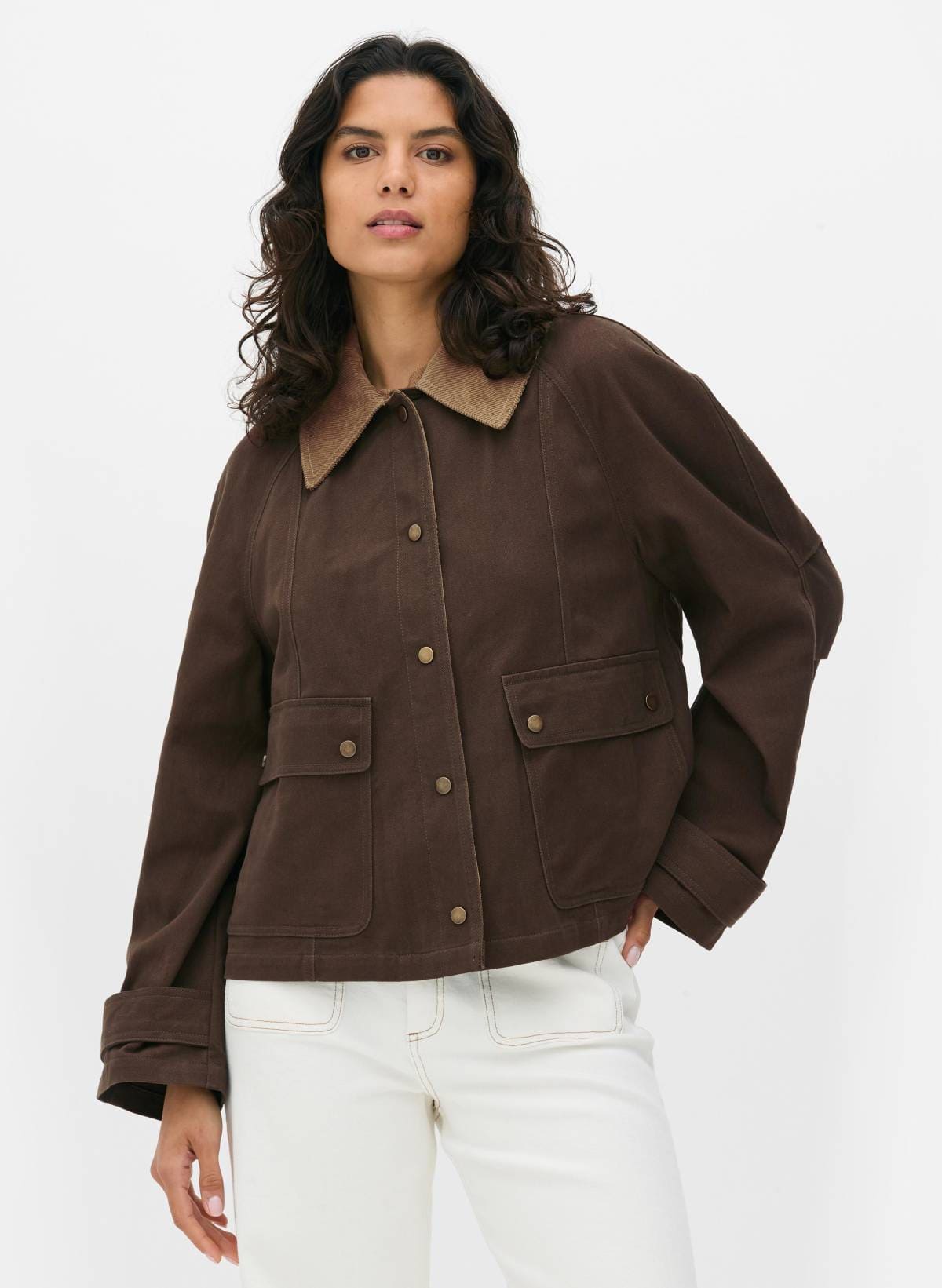 Chaqueta de corte trapecio de Primark