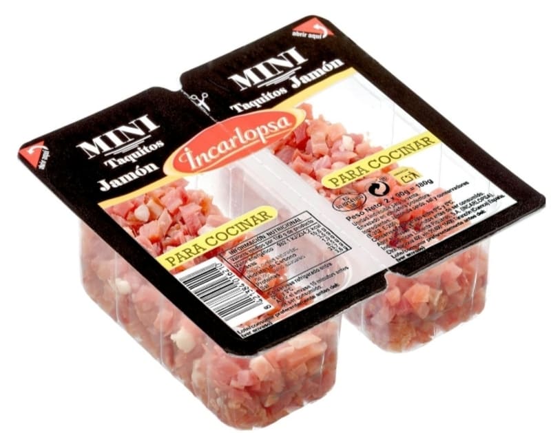 Mini taquitos de jamón Incarlosa