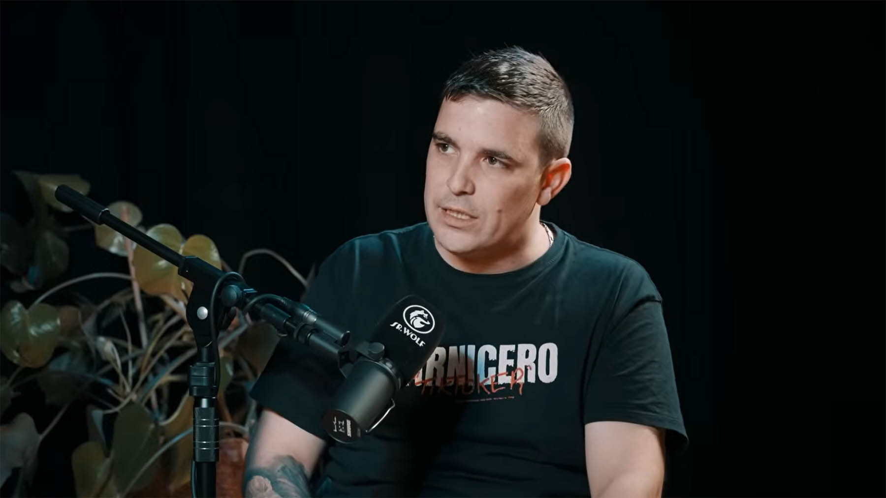 Rubén Martínez Díaz, el “carnicero tiktoker”, en el estudio del Sr Wolf del periodista Juan Ramón Lucas