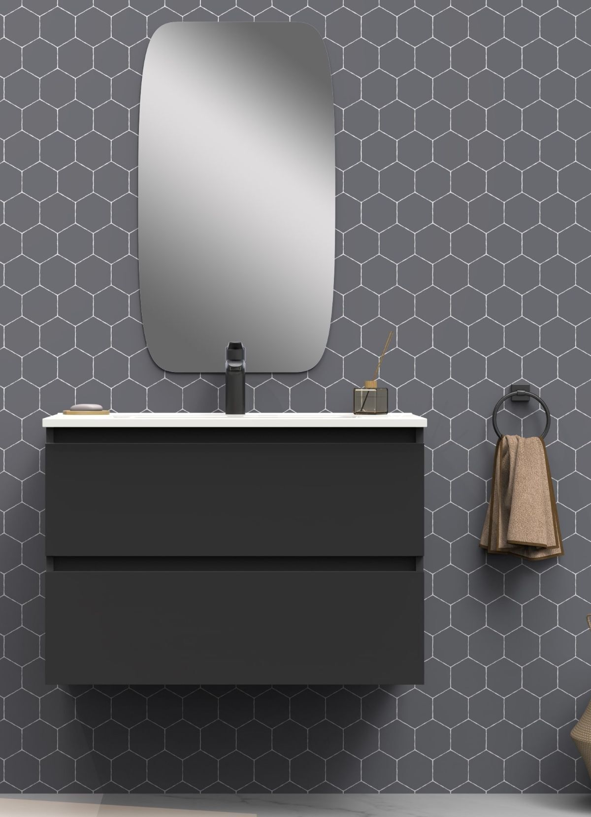 Mueble de baño modelo Blaze de Leroy Merlin