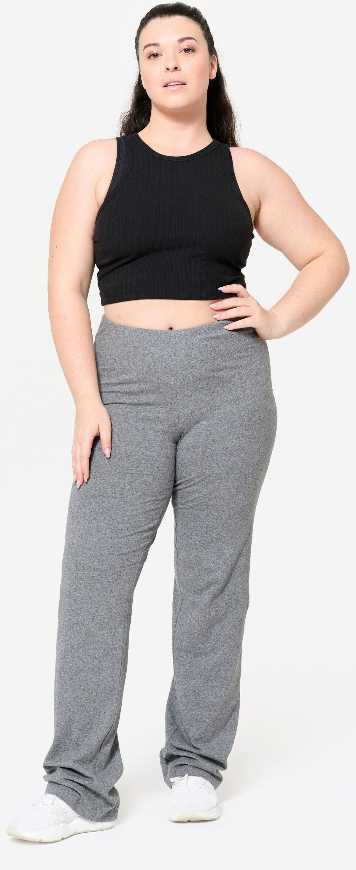 Leggings acampanados Domyos 500 de Decathlon