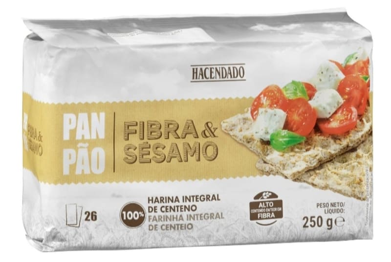 Pan de fibra y sésamo Hacendado (10)