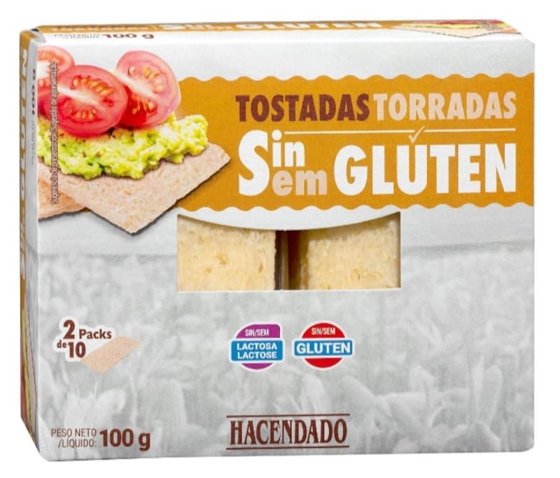 Tostadas sin gluten Hacendado