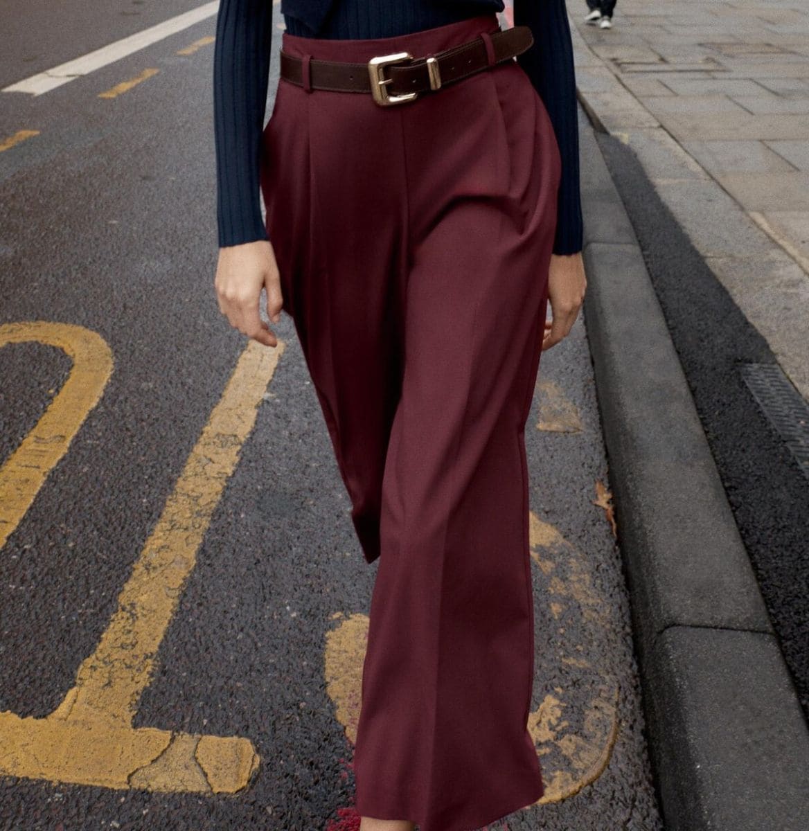 Pantalón Pinzas Cinturón