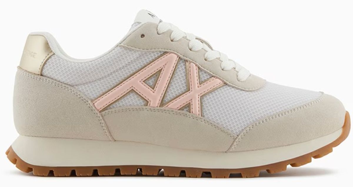 Zapatillas de goma con logo lateral Armani Exchange de El Corte Inglés