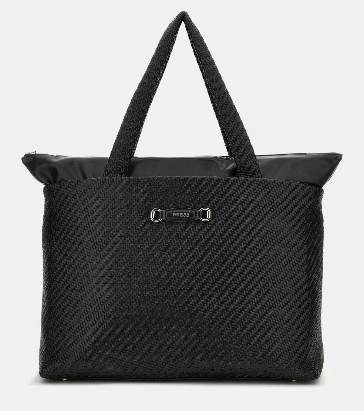 Bolso weekender Francy trenzado de Guess