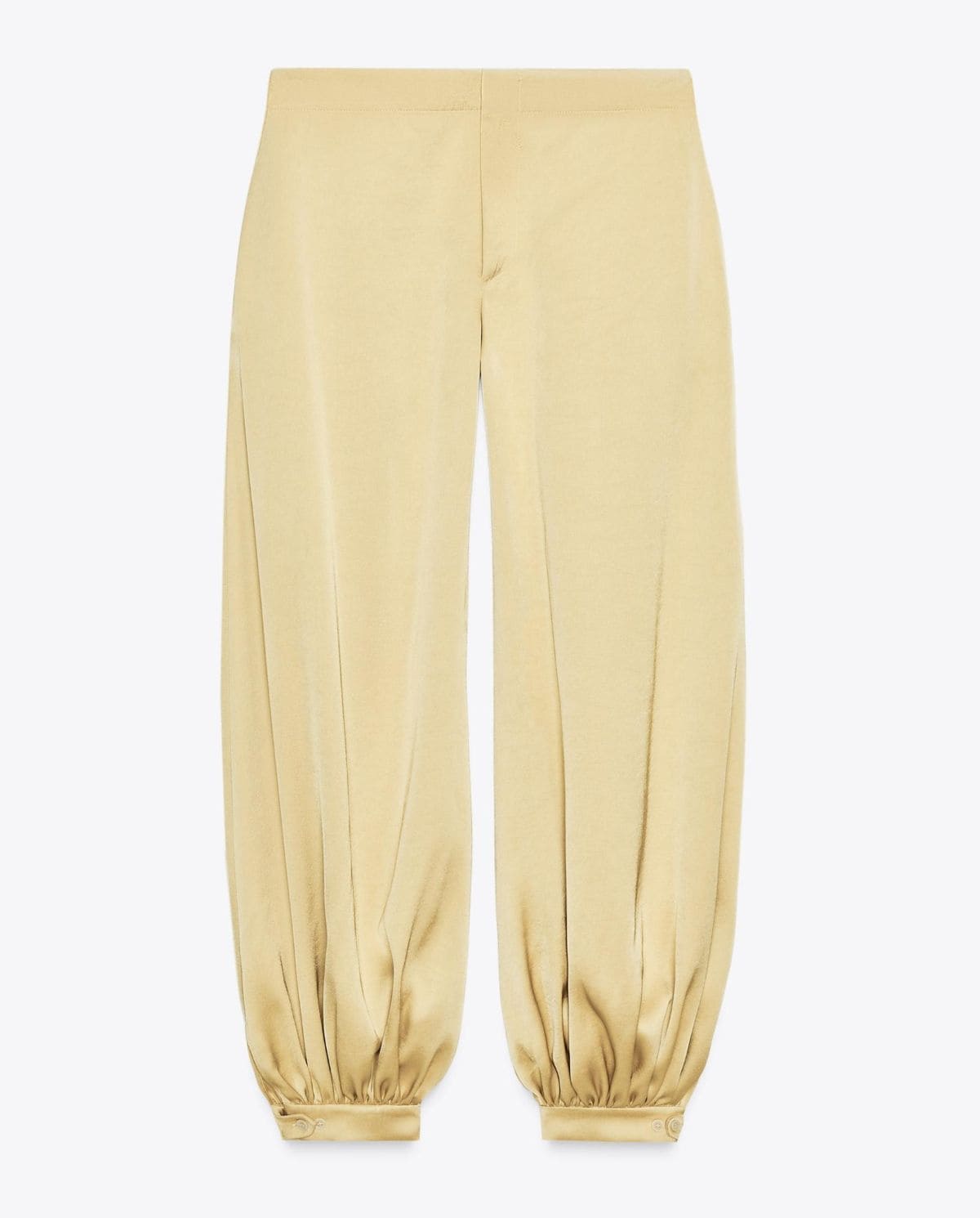 Pantalón bombacho satinado zw collection de Zara