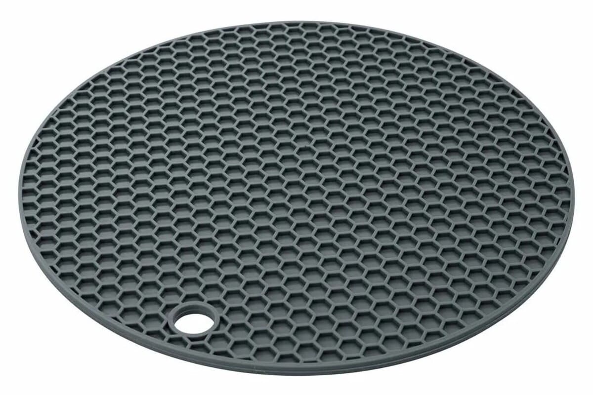 Salvamanteles con estructura de panal