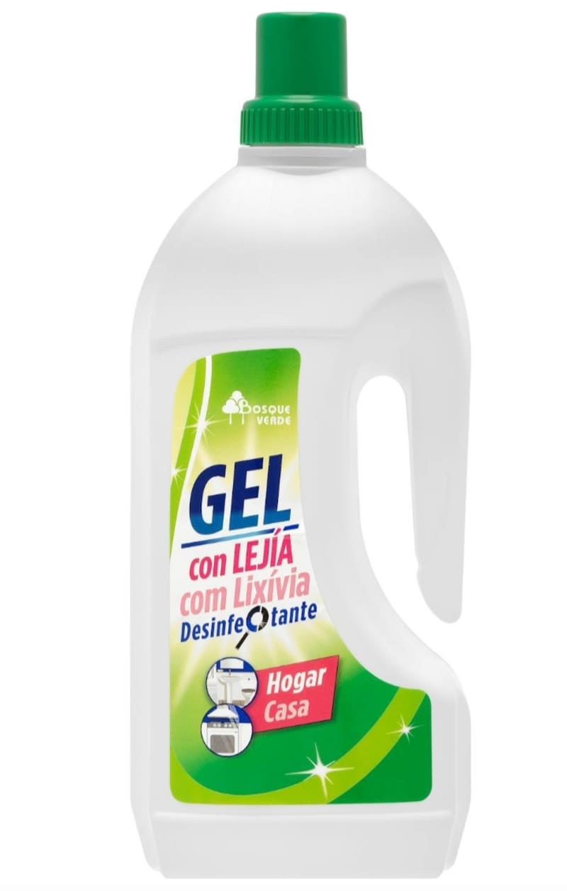 Limpiador con lejía Bosque Verde en gel