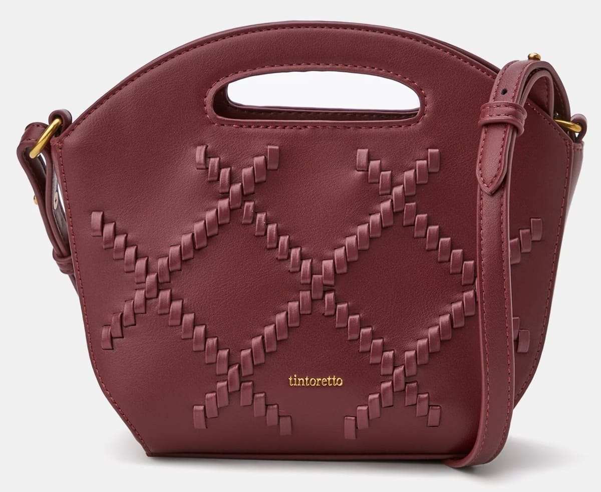 El bolso bandolera con detalle trenzado de Tintoretto en El Corte Inglés