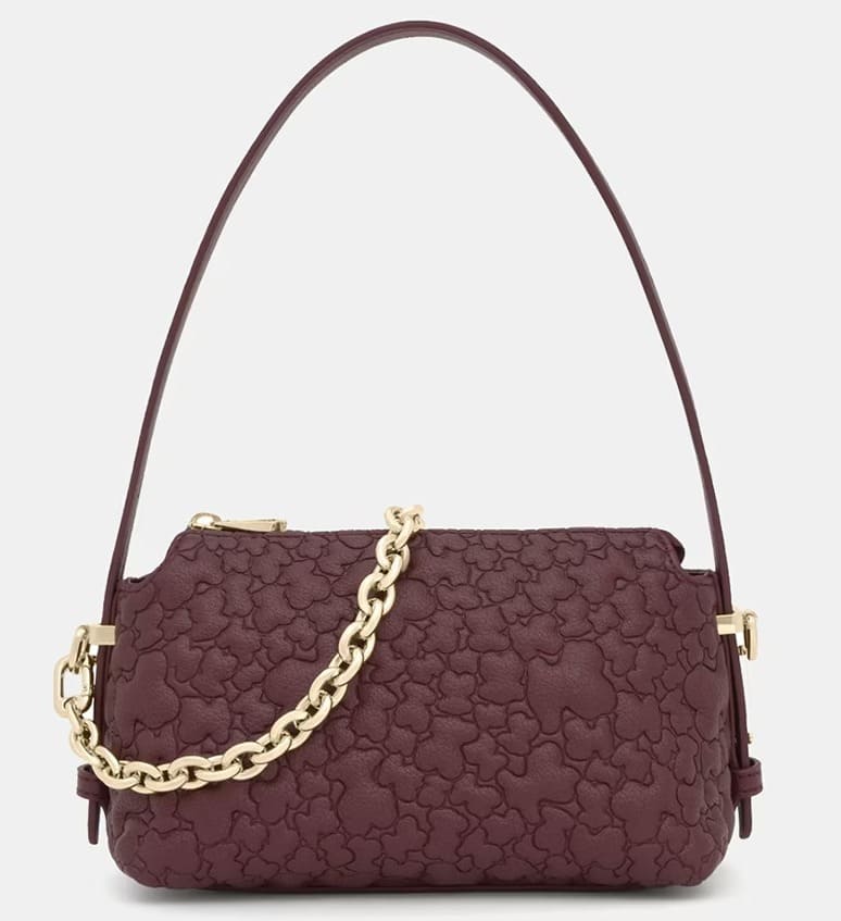 El bolso mini con cierre de cremallera y doble asa de Tous en El Corte Inglés