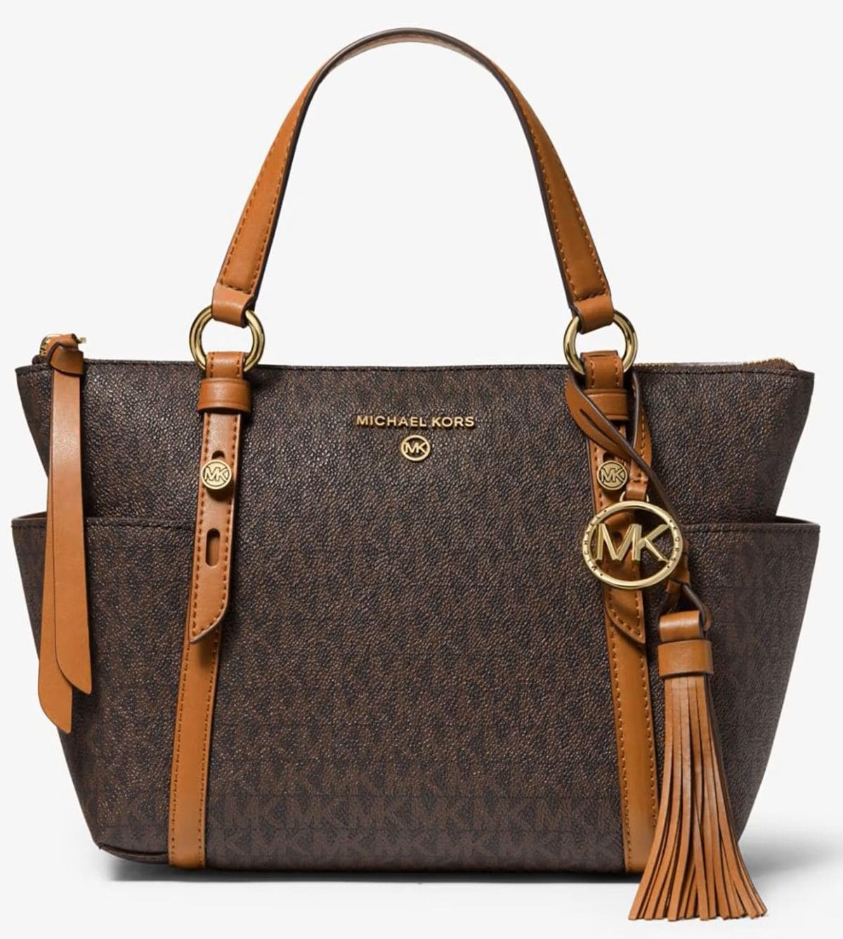 Bolso de hombro Nomad con estampado de logotipos Michael Kors de El Corte Inglés