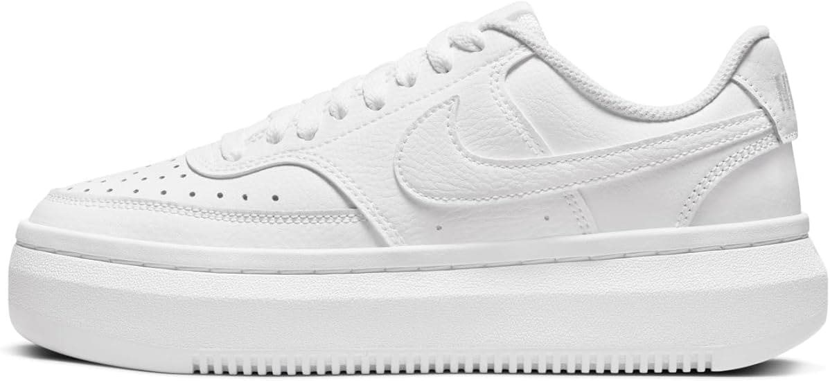 Las zapatillas Nike W Court Vision Alta LTR de color blanco en Amazon
