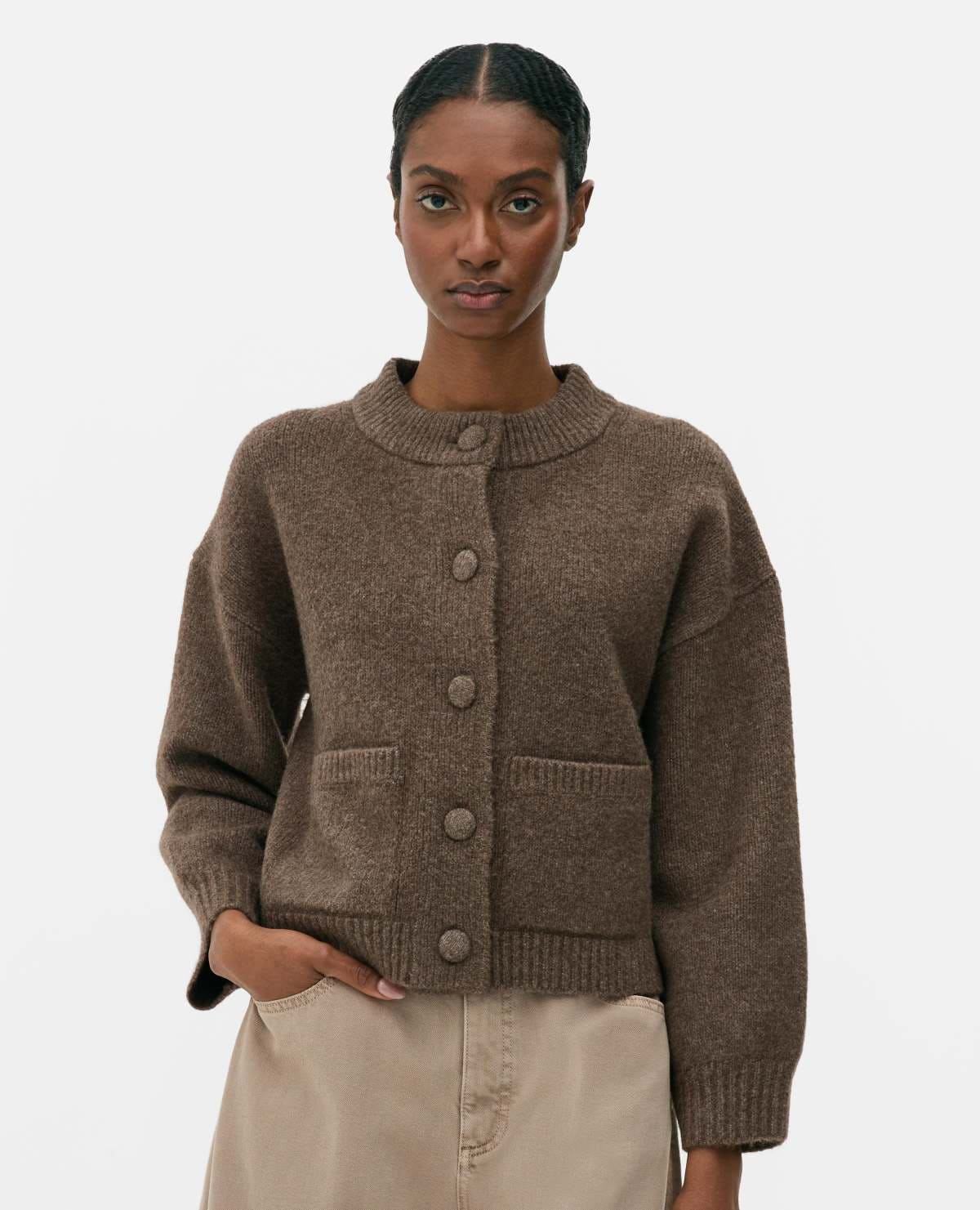 Bómber de punto básica de Primark