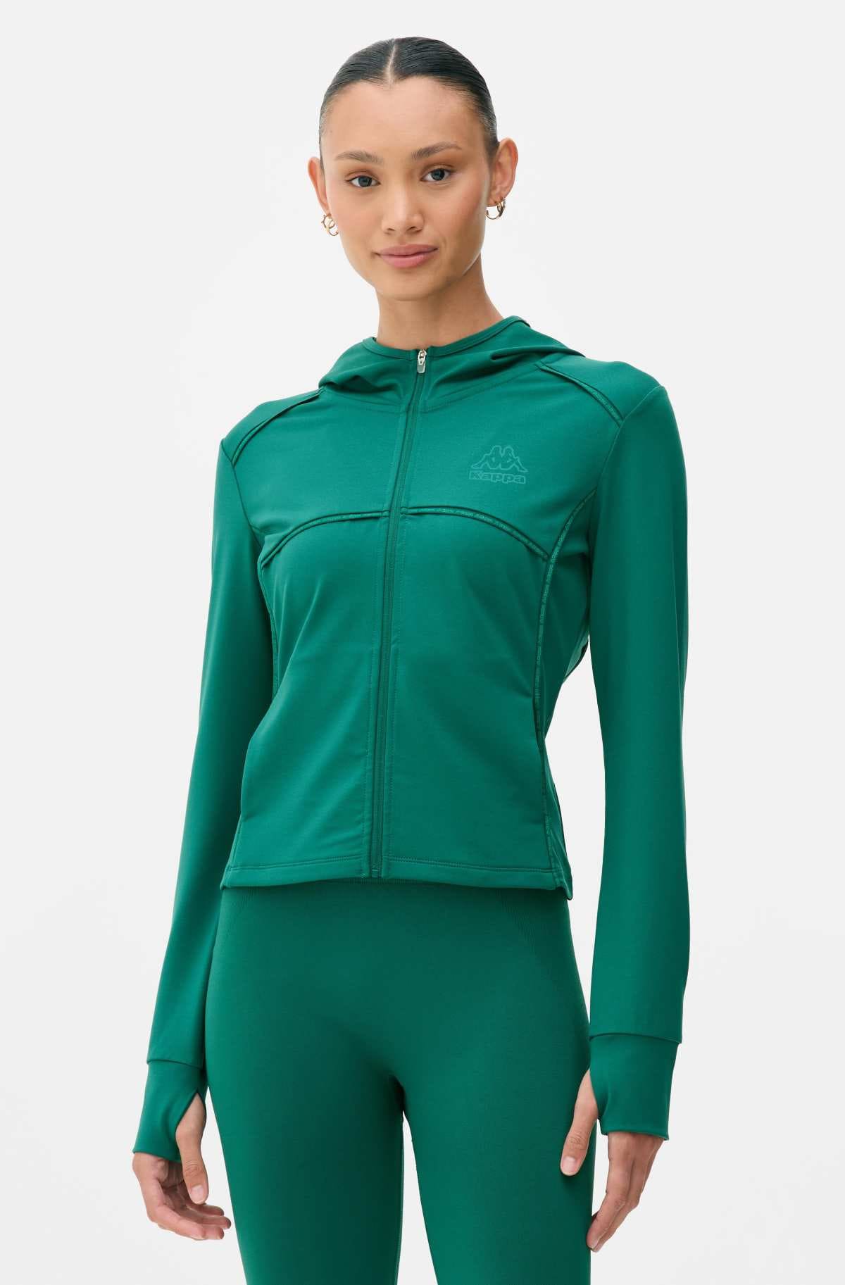 Chaqueta de Kappa con capucha y cremallera integral de Primark