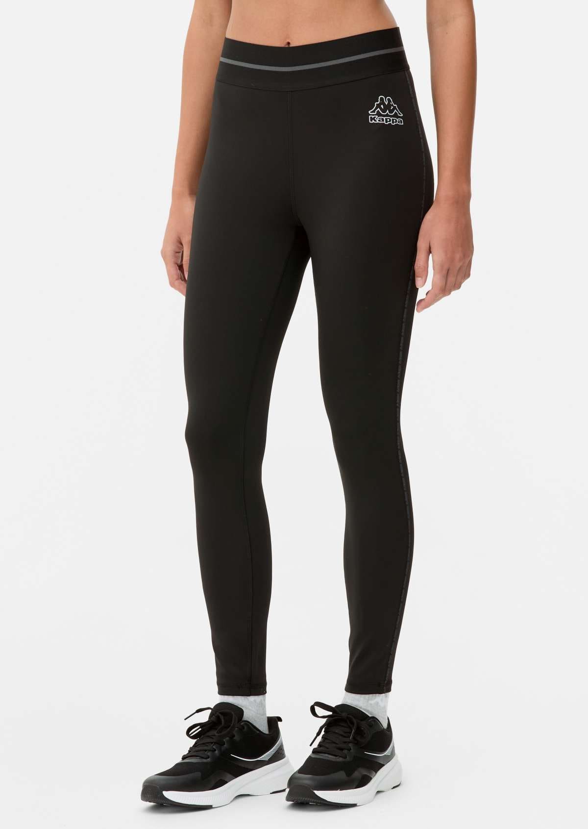 Leggings con logo de Kappa y talle alto de Primark