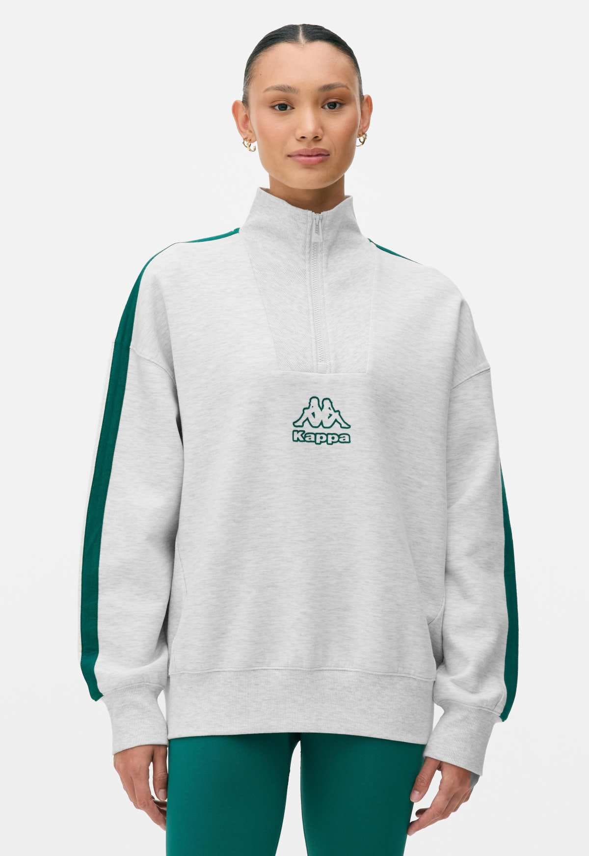 Sudadera con cuello chimenea de Kappa x Primark