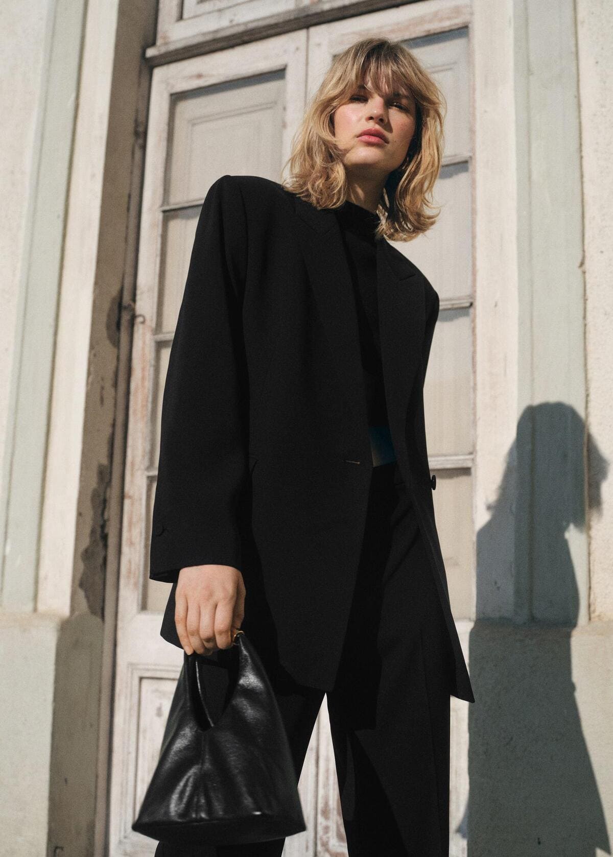 Blazer traje cruzada, Mango