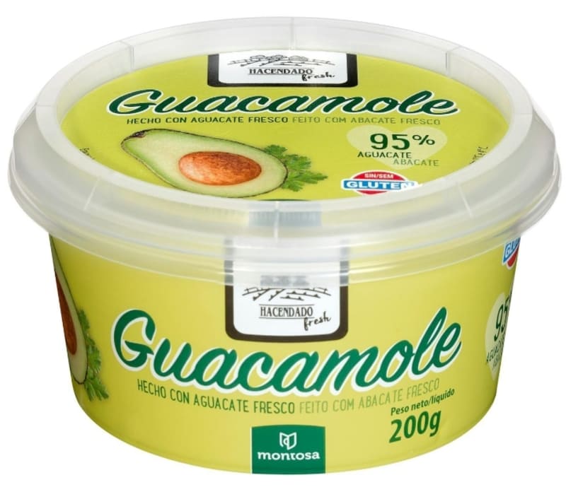 Guacamole Hacendado 95% aguacate fresco