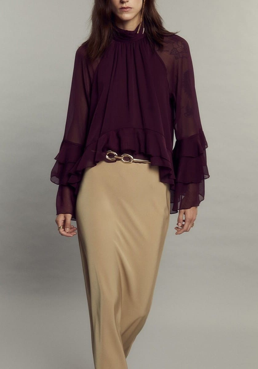 Sfera Top manga volantes en El Corte Inglés