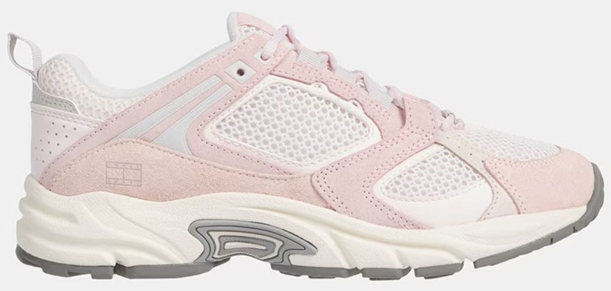 Zapatillas Tommy Jeans ante en tejido de malla de El Corte Inglés