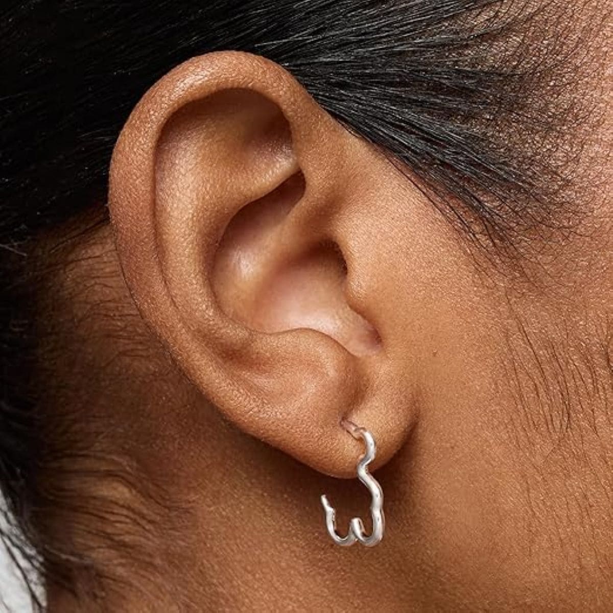 Pendientes de plata de primera ley con motivo de oso Tous de Amazon