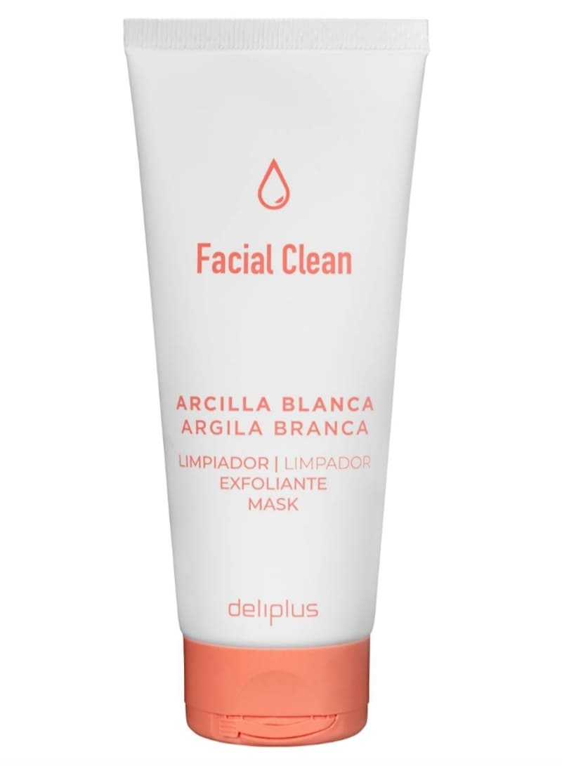 Limpiador, exfoliante y mascarilla de Arcilla Blanca Facial Clean