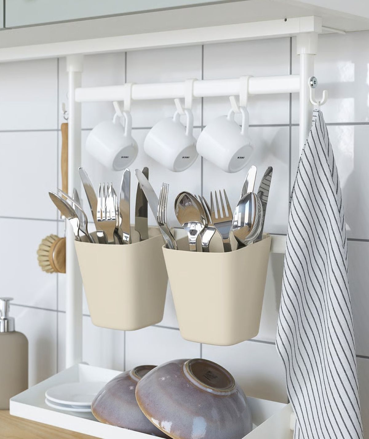 Juego de organizadores de cocina de la serie SUNNERSTA de Ikea