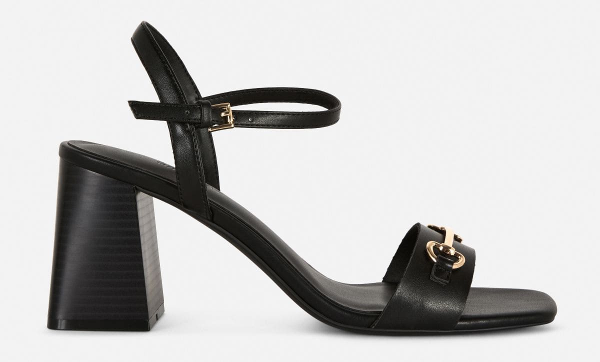 Sandalias de tacón ancho con bocado de caballo de Primark