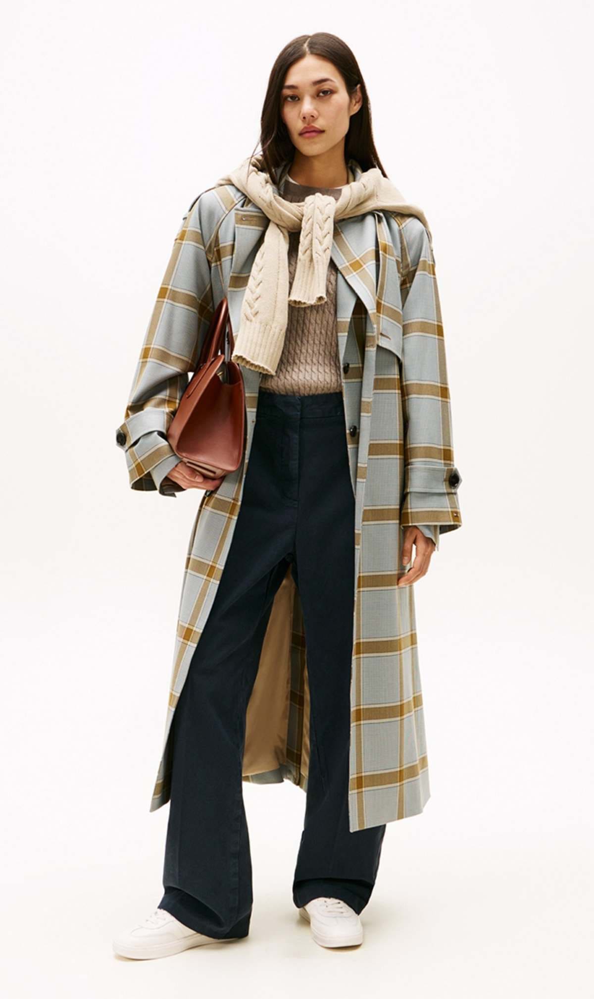 Tommy Hilfiger Gabardina de mujer de lana en El Corte Inglés