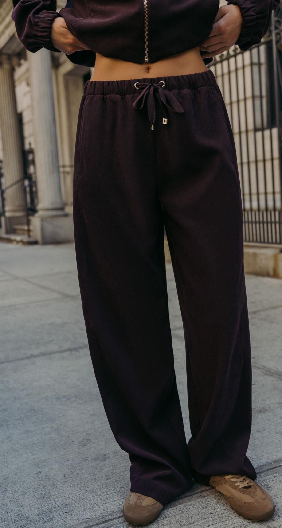 Pantalón wide leg de Zara