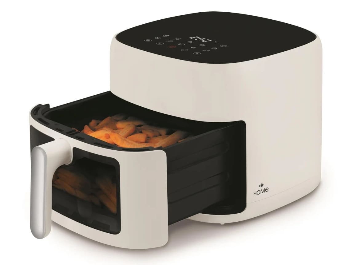 La freidora de aire sin aceite Carrefour Home con 1500 W