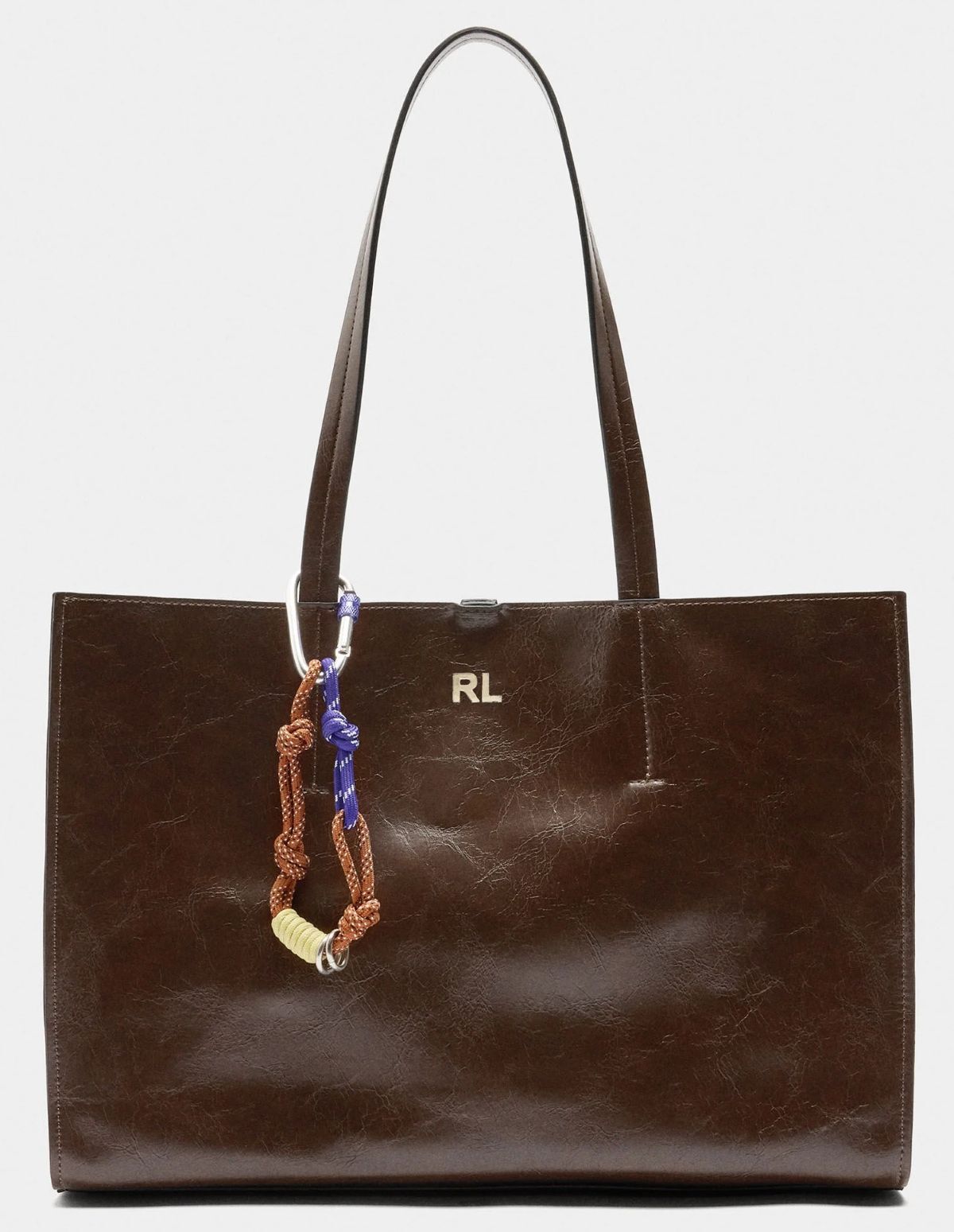 Bolso shopper con colgante de Parfois