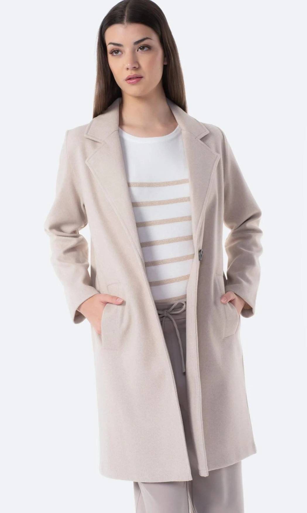 Abrigo corto de punto de Mujer TEX en Carrefour