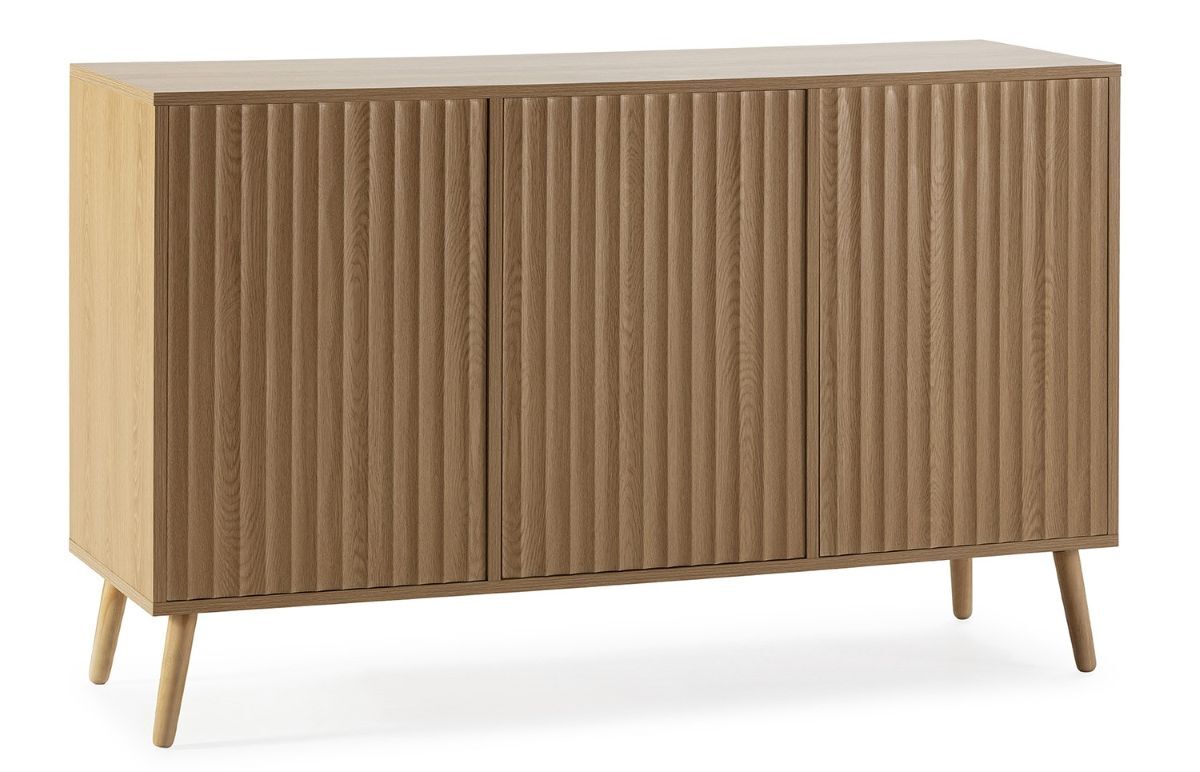 Mueble Aparador Lluvia 3 puertas color roble en Leroy Merlin