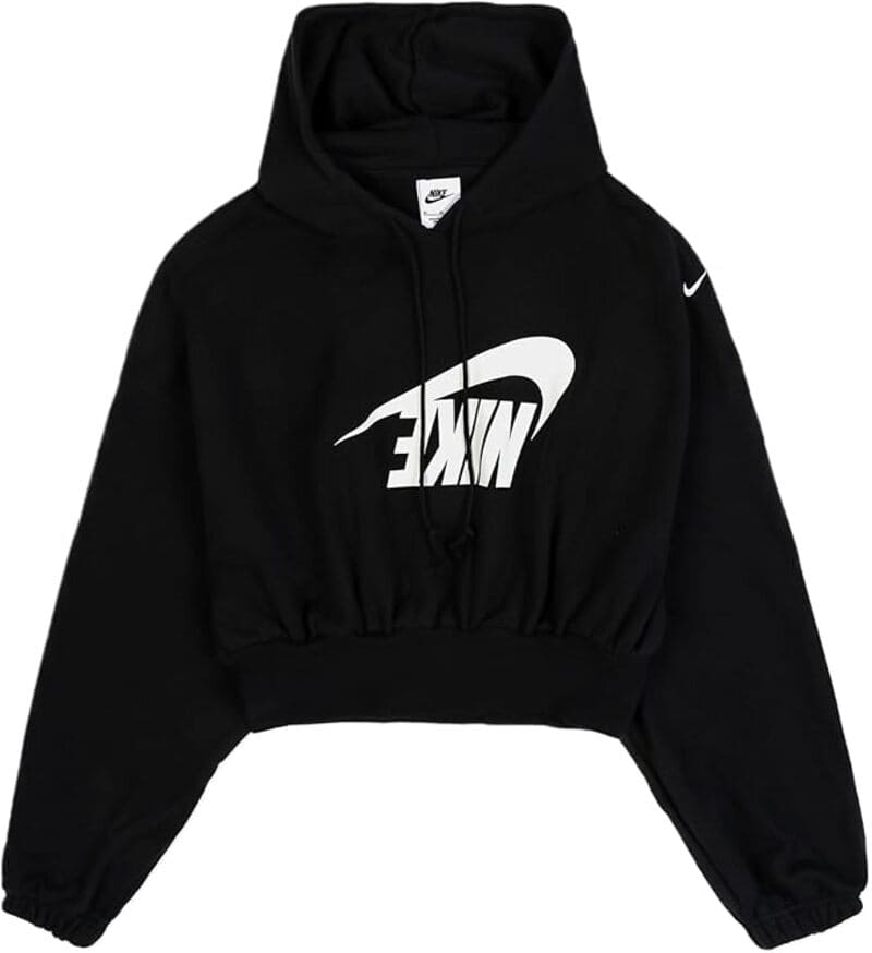 Sudadera con Capucha NIKE W NSW Os FLC Crop Po HDY Dance