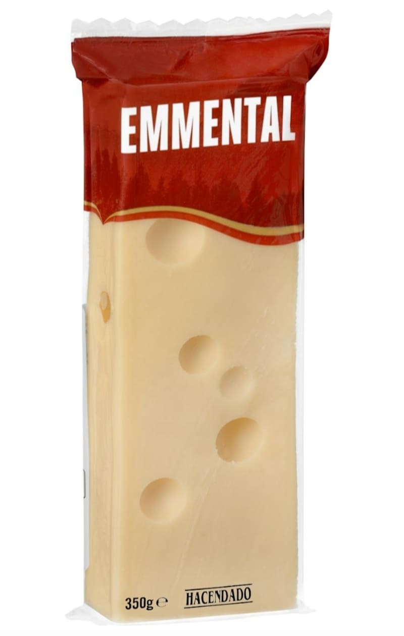 Queso emmental de vaca Hacendado