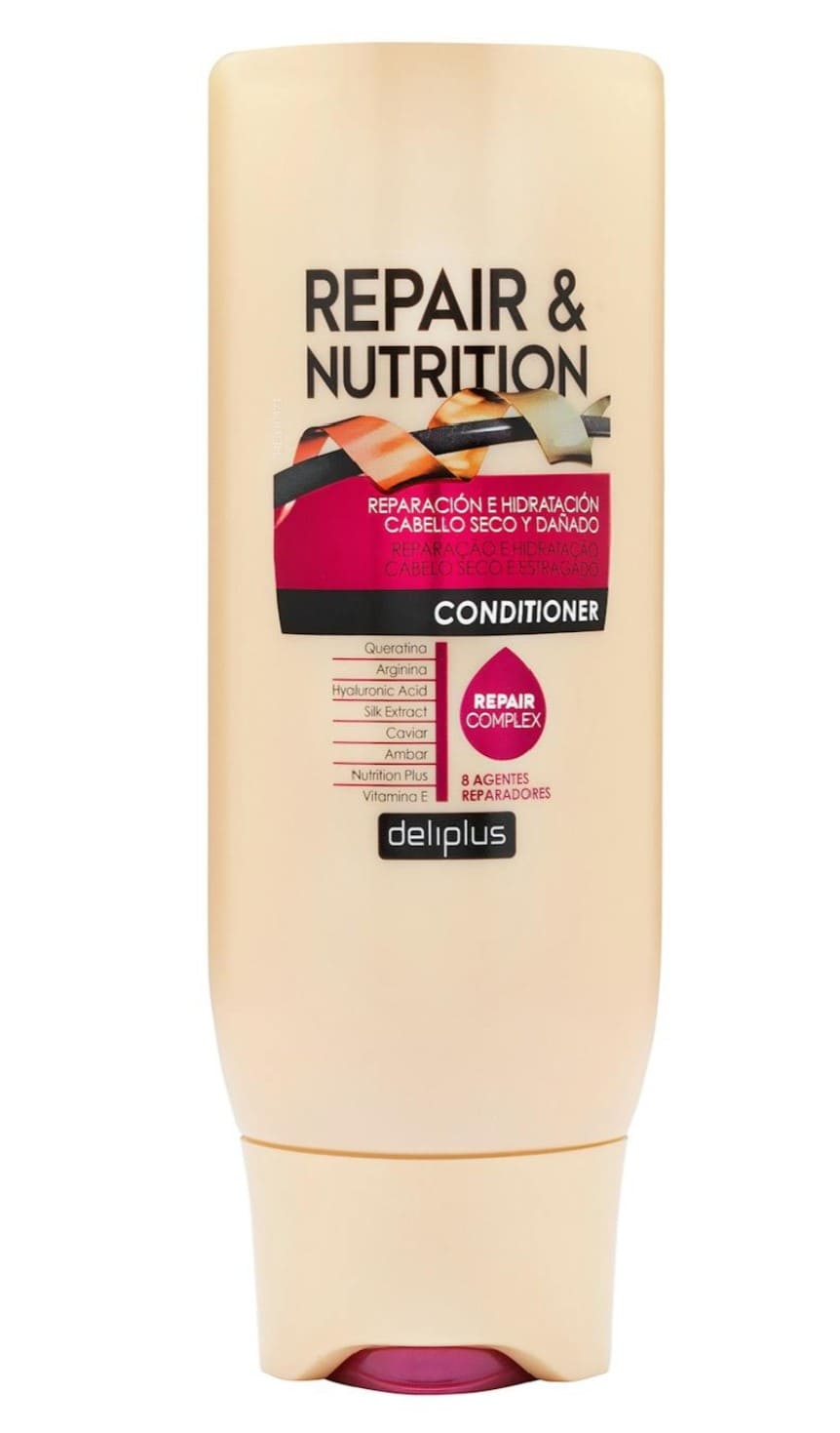 Acondicionador Repair & Nutrition Deliplus cabello seco y dañado