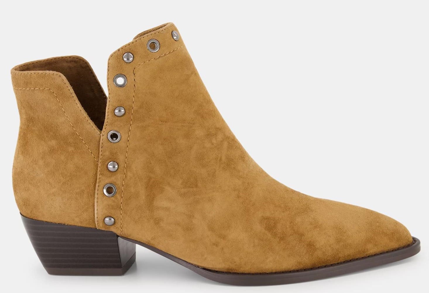 Botines de tacón con costado abierto, Latouche