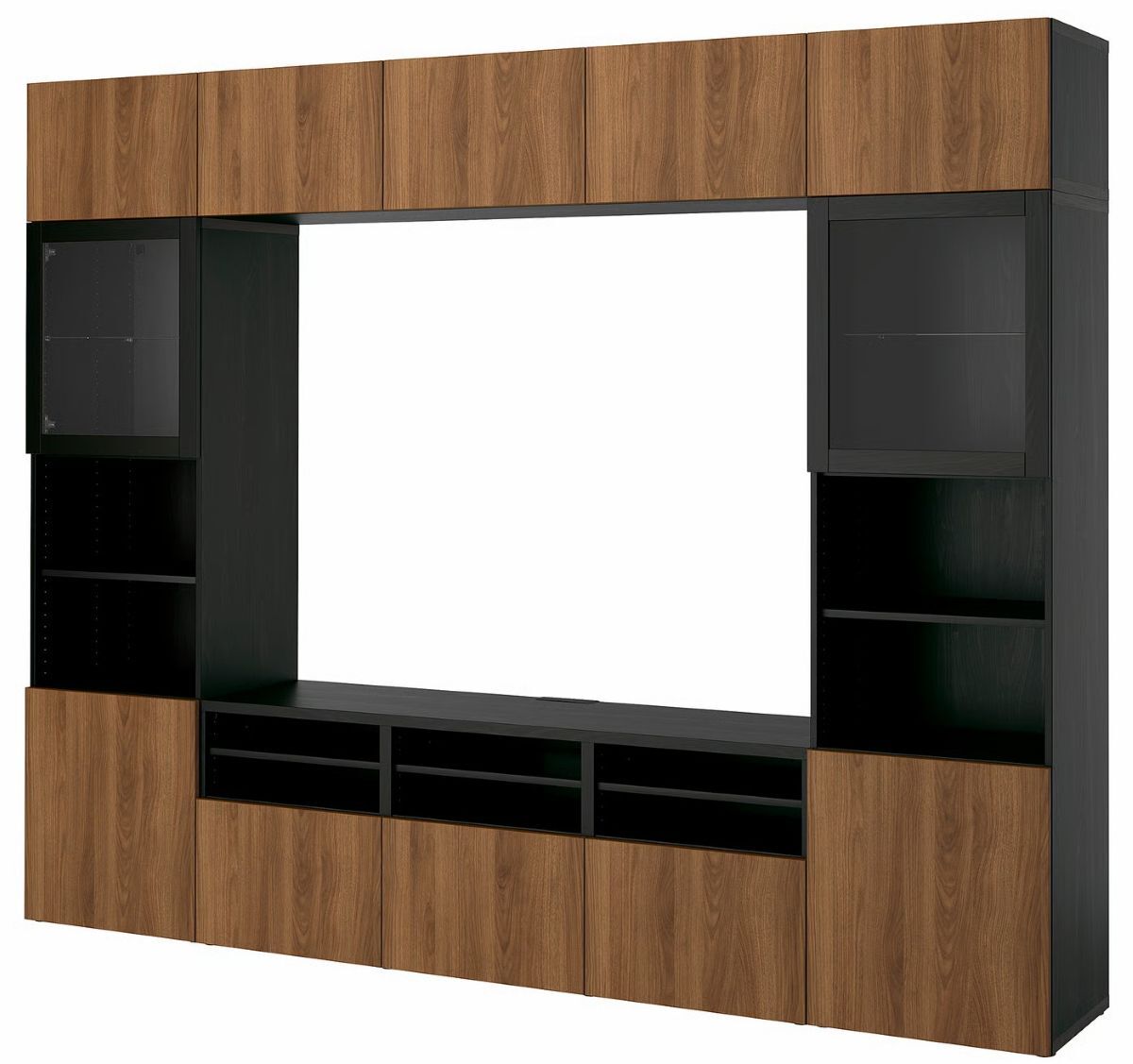 Conjunto de mueble de televisión de la serie BESTÅ de Ikea