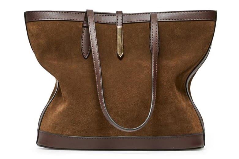 Bolso piel con aplique